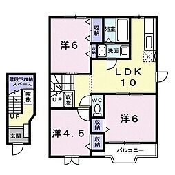 ソレイユ・メゾン 3LDKの間取図画像