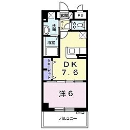 エンドレスサマー.T 1DKの間取図画像
