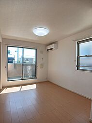 パークサイド・竹浜 205 2階2DKのリビング/ダイニング