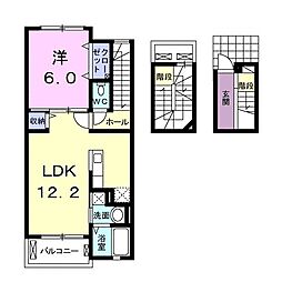 シティライフ 1LDKの間取図画像