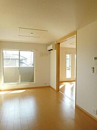 アルモニーＢ 202 2階2LDKのリビング/ダイニング