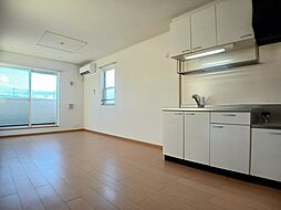 ポプラリテートＡ 201 2階2LDKのリビング/ダイニング