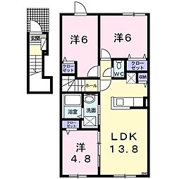 間取図画像 3LDK