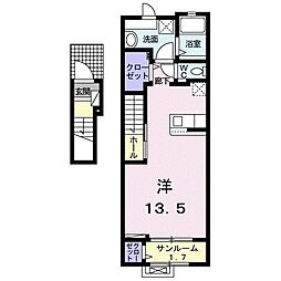 間取図画像 ワンルーム