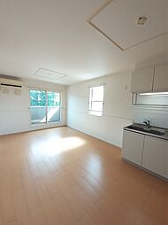 スカイハイツ 201 2階2LDKのリビング/ダイニング