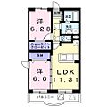 プロムナードベル4階6.5万円