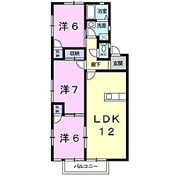 間取図画像 3LDK