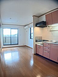 リバーコート　Ｄ 201 2階2LDKのリビング/ダイニング