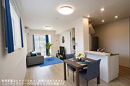 フレシール川東 105 1階1LDKのリビング/ダイニング