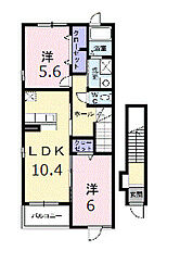 ファインステージ大森 2LDKの間取図画像