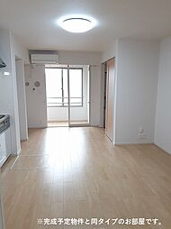 エアリーヒルVII 103 1階1LDKのリビング/ダイニング