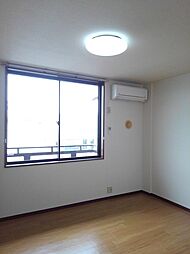 エバーグリーン森 206 2階1Kのリビング/ダイニング