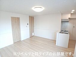 中田町アパート 201 2階1LDKのリビング/ダイニング