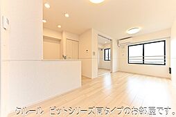 クレールガーデン　II 205 2階1LDKのリビング/ダイニング