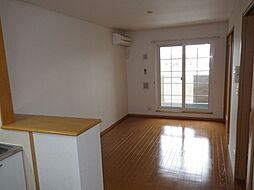 アムールベルＡ 202 2階2LDKのリビング/ダイニング