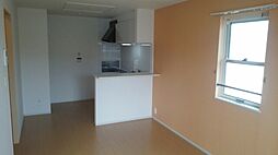 ジェルメ　アン 202 2階2LDKのリビング/ダイニング