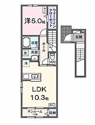 MALEN(マーレン) 1LDKの間取図画像