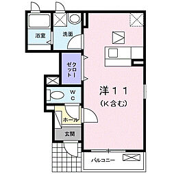 間取図画像 ワンルーム