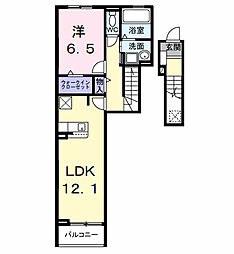 PEANUTS(ピ-ナッツ) 1LDKの間取図画像