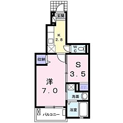 エス・ステーション 1SKの間取図画像