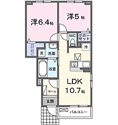 エンドレス III 2LDKの間取図画像