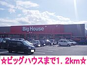 【スーパー】ビッグハウスまで1200ｍ