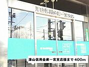 【銀行】津山信用金庫様まで400ｍ