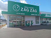 【ドラッグストア】ザグザグ金川店まで1200ｍ