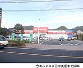 【ドラッグストア】ウェルネス大田中央店まで600ｍ