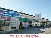 【スーパー】マルミヤストアまで750ｍ