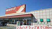 【ドラッグストア】ツルハドラッグまで1380ｍ