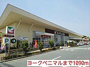 【スーパー】ヨークベニマルまで1090ｍ