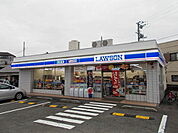 【コンビニエンスストア】ローソン　富士伝法店まで450ｍ