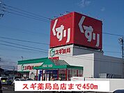 【ドラッグストア】スギ薬局　島店まで450ｍ