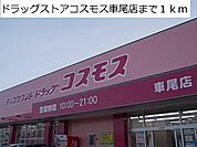 【ドラッグストア】コスモス車尾店まで1000ｍ