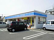【コンビニエンスストア】ローソン福山西深津店まで650ｍ