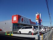 【ドラッグストア】ドラッグストアセキ高坂店まで420ｍ
