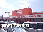 【スーパー】ザ・ビックまで3900ｍ