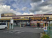 ＭＥＧＡドンキUNY東近江店様まで740ｍ
