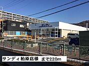 【スーパー】サンディ柏原店様まで220ｍ