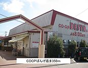 【スーパー】ＣＯＯＰばんげ店まで350ｍ