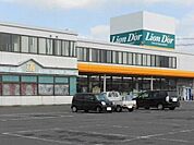 【スーパー】リオン・ドール須賀川インター店まで550ｍ