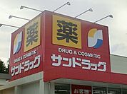 【ドラッグストア】サンドラッグ田村店まで1100ｍ