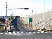 佐野田沼インターまで2300ｍ