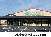 【スーパー】ラピタみなみ店まで750ｍ