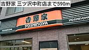 【その他】吉野家 三ツ沢中町店まで590ｍ