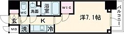 エスリード神戸ハーバーテラス 1Kの間取図画像