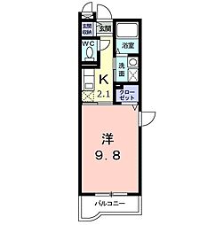 アメージンググレース・K 1Kの間取図画像