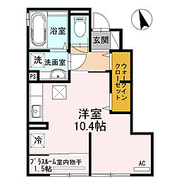 間取図画像 ワンルーム