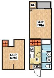 MODERNPALAZZO諫早SunnyHill 1SKの間取図画像